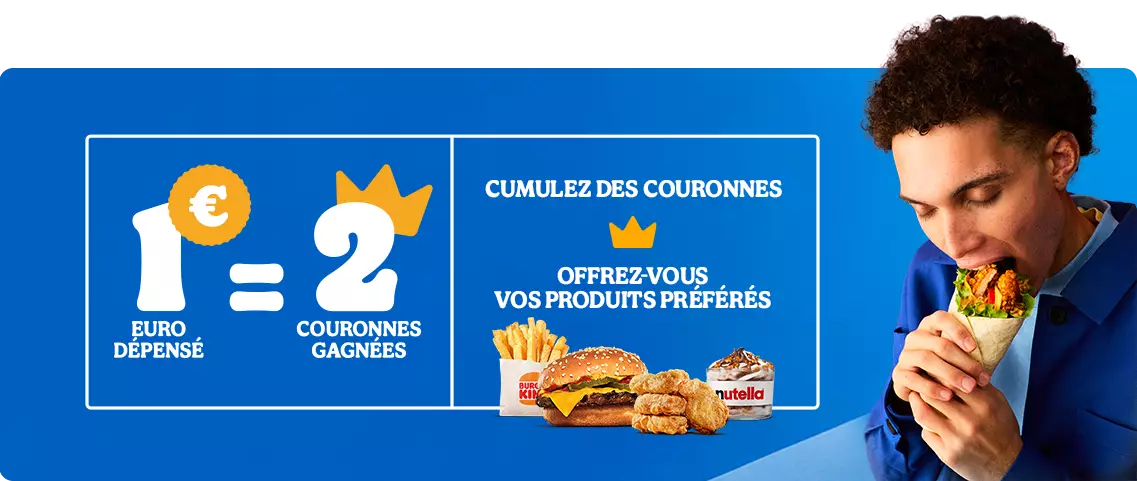 Cumulez des couronnes et offres-vous vos produits préférés