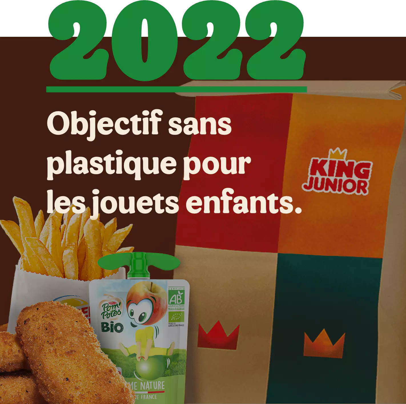 2022 Objectif sans plastique pour les jouets enfants.