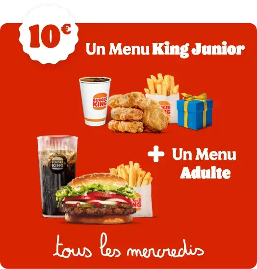 Un Menu King Junior